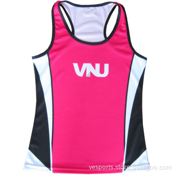 Cheap Running Singlets Custom Running Vest Running Tops